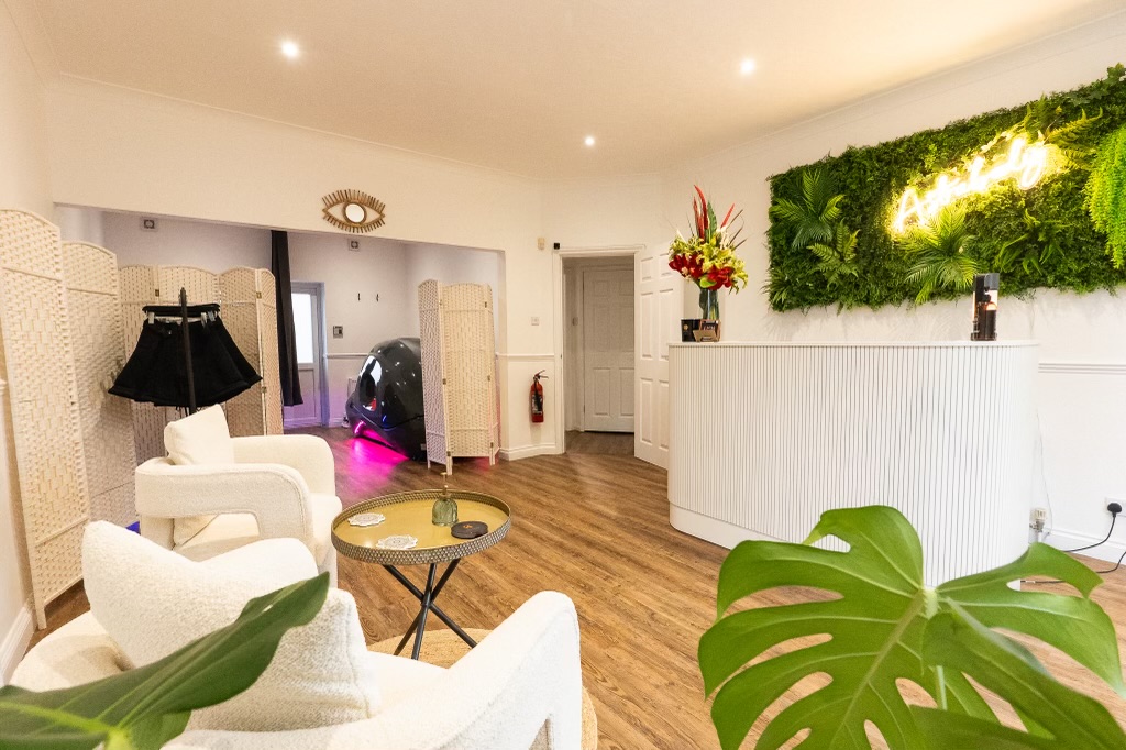 Astrabody studio reception area