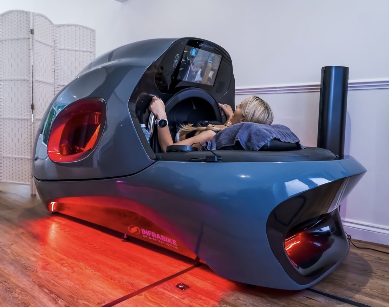 InfraBike infrared cycling session at Astrabody